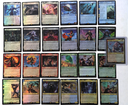 Magic the Gathering 25 card Final Fantasy Prerelease Promo Lot - Image 1