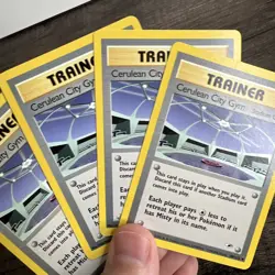 Cerulean City Gym Trainer 108/132 Gym Heroes Pokemon Card English 4x - Image 2