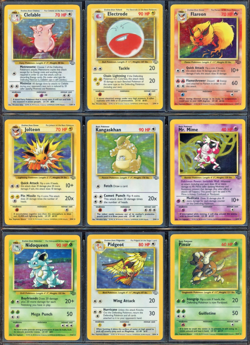 Pokemon Cards - Complete Jungle Set 64 - Mixed Conditions - Snorlax Flareon - Image 1