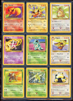 Pokemon Cards - Complete Jungle Set 64 - Mixed Conditions - Snorlax Flareon - Image 5