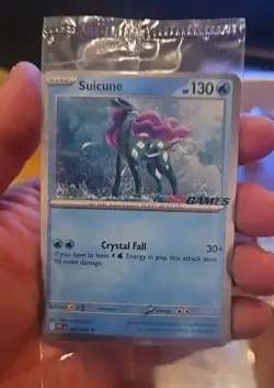 Suicune 026/094 Phantasmal Flames EB Games Promo Card - Image 1