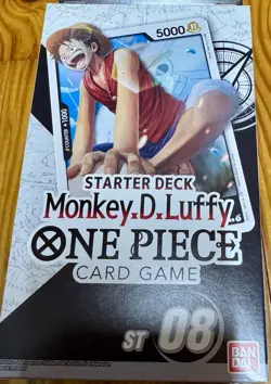 One Piece Card Game English Starter Deck 8 ST-08 Monkey.D.Luffy - Image 1