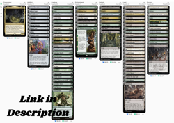 MTG Commander EDH Complete 100 Card Deck The Necrobloom Custom Pre Con Landfall - Image 2