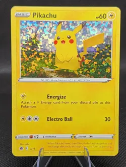 Pokemon TCG Pikachu McDonalds Happy Meal Promo 7/15 2022 Holo Foil English Card - Image 1