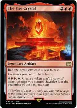 The Fire Crystal - 0135 - Final Fantasy - MTG - NM/M - Image 1