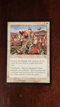 Prismatic Strands Judgment EX/LP 18/143 MTG Magic the Gathering Common - Image 1