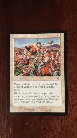 Prismatic Strands Judgment EX/LP 18/143 MTG Magic the Gathering Common - Image 3