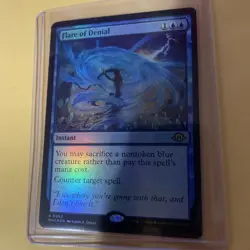 1x Flare of Denial - Foil NM English Modern Horizons 3 MTG Magic - Image 2