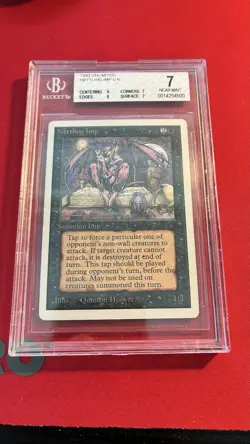 1 Nettling Imp BGS 7.0 Unlimited MtG Magic the Gathering - Image 1