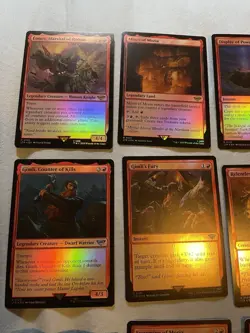 ALL FOIL RED BORDER LOT Lord of the Rings MTG Magic Gathering Tales Middle-earth - Image 3