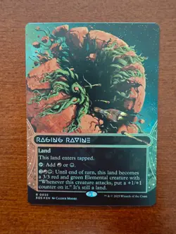 Raging Ravine FOIL Borderless Edge of Eternities EOS NM MTG - Image 1