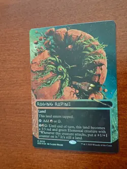 Raging Ravine FOIL Borderless Edge of Eternities EOS NM MTG - Image 2