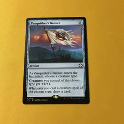 Vanquisher's Banner R Commander: The Lost Caverns of Ixalan Artifact 316 - Image 1