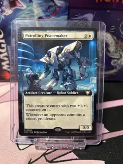Patrolling Peacemaker - Extended Art - Edge of Eternities - EOC R 0025 - Image 1