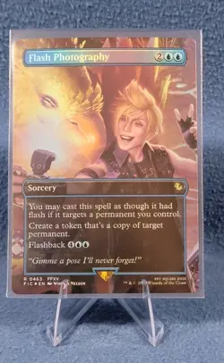 Flash Photography (Borderless) Commander: Final Fantasy Foil - Image 2