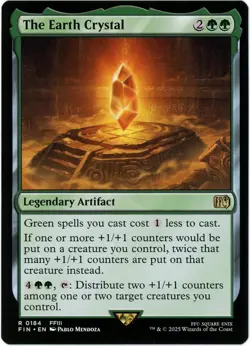 The Earth Crystal - 0184 - Final Fantasy - MTG - NM/M - Image 1