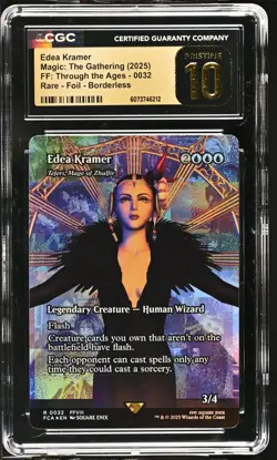 TEFERI, MAGE OF ZHALFIR Final Fantasy Edea Kramer Foil CGC Pristine 10 MTG - Image 1