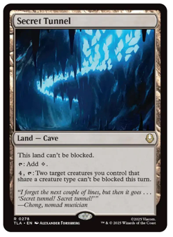 Secret Tunnel Avatar MTG - Image 1