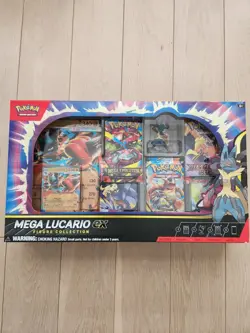 Pokemon Mega Lucario EX Figure Collection - Image 1