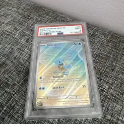 Pokemon 151 Blastoise Ex 200, Wartortle 171, Squirtle 170 PSA 9 Sequential Set - Image 2