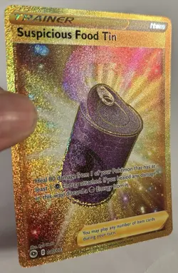 Pokemon TCG Suspicious Food Tin080/073 Holo Secret Rare - Near Mint - Image 2