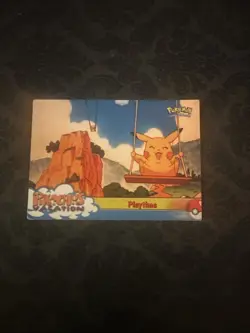 Pokemon Topps - Pikachu's Vacation - Playtime #57 - Non Holo - Blue Logo - Image 1