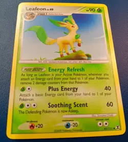 Pokemon - Leafeon 45/111 - Platinum Rising Rivals - Vintage 2009 - LP - Image 2