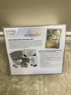 Prismatic Evolutions Pokemon Center Elite Trainer Box PC ETB Factory Sealed - Image 2