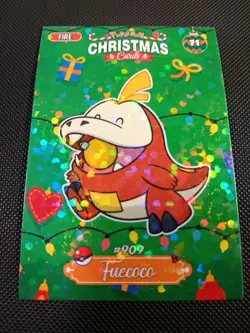 Pokemon 2024 Peru DKV Collectoons Christmas Set #71 Fuecoco Holo US Seller - Image 1