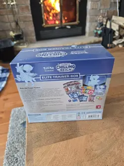 SEALED Pokemon Chilling Reign Ice Rider Calyrex ETB No tears great condition - Image 3
