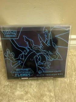 Pokemon TCG Phantasmal Flames Pokemon Center ETB Elite Trainer Box - New Sealed - Image 1