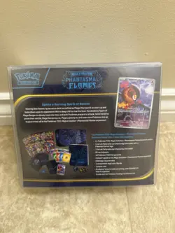 Pokemon TCG Phantasmal Flames Pokemon Center ETB Elite Trainer Box - New Sealed - Image 2