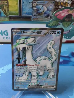 Chien-Pao ex 236/193 Pokemon TCG Scarlet & Violet Paldea Evolved Ultra Rare NM - Image 1