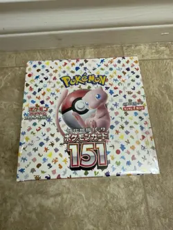Pokemon TCG Scarlet & Violet 151 Japanese Booster Box, Sealed 20 Packs 4521329346038 - Image 1