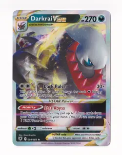 Pokemon Sword & Shield Astral Radiance #099/189 Darkrai VSTAR - Image 1