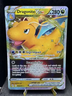 Pokemon TCG Dragonite VSTAR 050/078 Ultra Rare Pokemon GO NM - Image 1