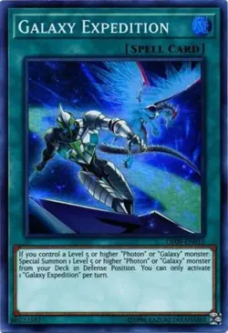 Yugioh! Galaxy Expedition - OP09-EN010 - Super Rare - Unlimited Near Mint, Engli - Image 1