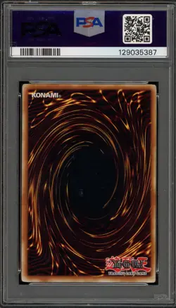 Yu-Gi-Oh! Dragon Ice Gladiator's Assault 1st Ed Secret Rare GLAS-EN084 PSA 9 - Image 2