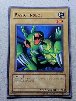 Basic Insect - LOB-008 - Common - Unlimited - Yugioh! - Image 1