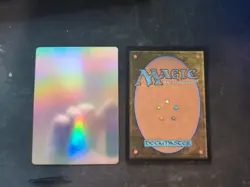 Blank Foil Mtg Card NM Condition - Image 1
