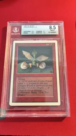 1 Dragon Whelp BGS 8.5 Unlimited MtG Magic the Gathering - Image 1