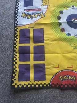 RARE Vintage Pokemon WOTC Play mat 1998 - 2 Player Card Arena OFFICIAL NINTENDO - Image 2
