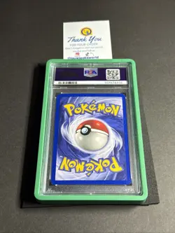 2000 Pokemon Gym Heroes Rocket's Scyther 1st Edition Holo 13/132 PSA 8 + Guard🟩 - Image 4