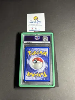 2000 Pokemon Gym Heroes Rocket's Scyther 1st Edition Holo 13/132 PSA 8 + Guard🟩 - Image 5
