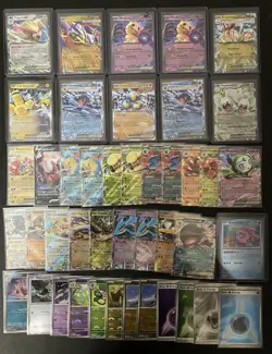 Pokemon TCG Card Lot (43) EX, Pokeball, Holo, Latias Pidgeot Dragonite Mimikyu - Image 1