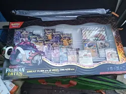 Pokemon TCG, Paldean Fates, Great Tusk ex & Iron Treads ex, Factory Sealed - Image 1