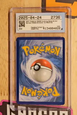 Pokemon Sylveon VMAX Evolving Skies Secret Rare Alt Art #212 CGC 10 Pristine - Image 2