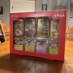 Sam’s Club Pokemon 151 Mini Tin 4 Pack NEW/SEALED - Image 3