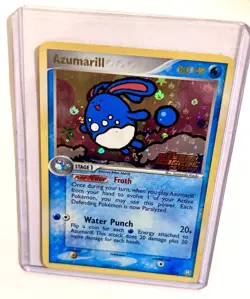 Azumarill 1/109 Ex Team Rocket Returns Holo Rare Pokemon TCG 2004 - Image 1