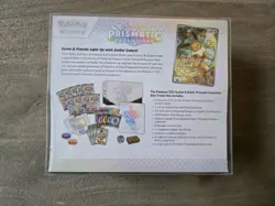 Pokemon Prismatic Evolutions ETB W/ Case Elite Trainer Box Sealed--Small Tear - Image 2